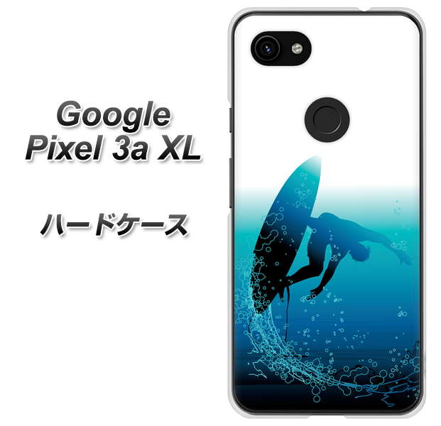 Google Pixel 3a XL 高画質仕上げ 背面印刷 ハードケース【416 カットバック】