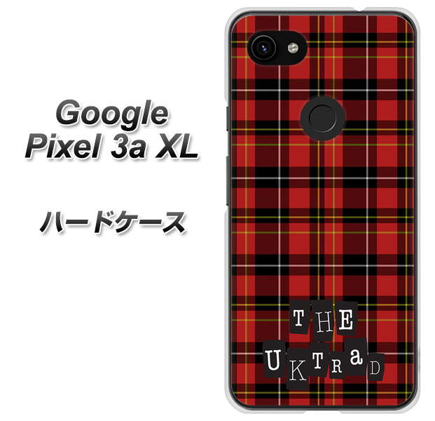 Google Pixel 3a XL 高画質仕上げ 背面印刷 ハードケース【547 THEチェック】