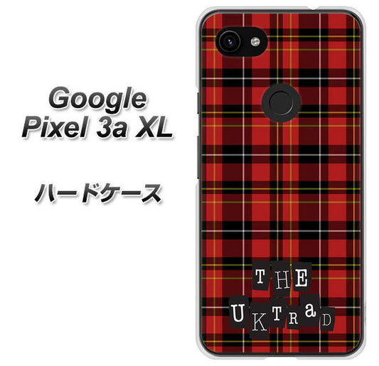 Google Pixel 3a XL 高画質仕上げ 背面印刷 ハードケース【547 THEチェック】