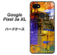 Google Pixel 3a XL 高画質仕上げ 背面印刷 ハードケース【609 クラッシュアートBL】