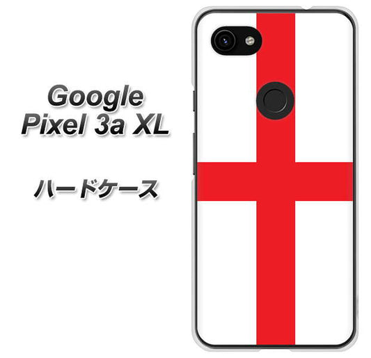 Google Pixel 3a XL 高画質仕上げ 背面印刷 ハードケース【677 イングランド】