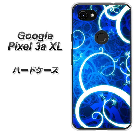 Google Pixel 3a XL 高画質仕上げ 背面印刷 ハードケース【EK850 神秘の草】