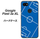 Google Pixel 3a XL 高画質仕上げ 背面印刷 ハードケース【IB922 SOCCER_ピッチ】