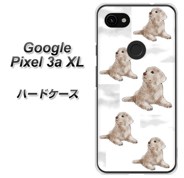 Google Pixel 3a XL 高画質仕上げ 背面印刷 ハードケース【YD823 ラブラドールレトリバー04】