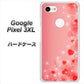 Google Pixel 3XL 高画質仕上げ 背面印刷 ハードケース【003 ハート色の夢】