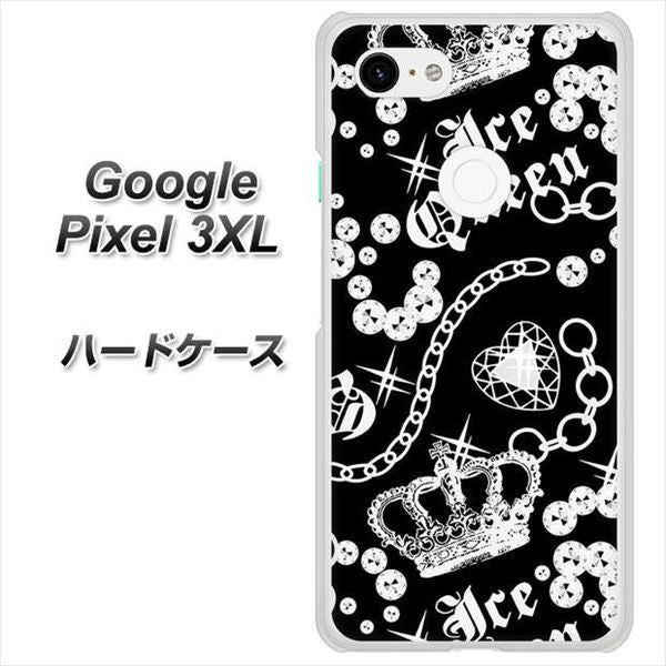 Google Pixel 3XL 高画質仕上げ 背面印刷 ハードケース【187 ゴージャス クラウン】