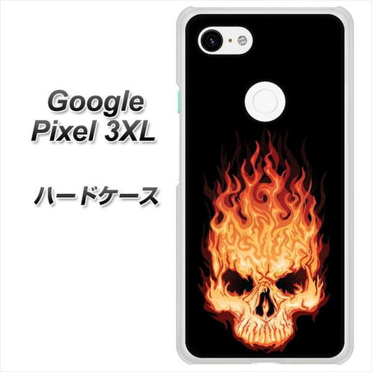 Google Pixel 3XL 高画質仕上げ 背面印刷 ハードケース【364 ドクロの怒り】