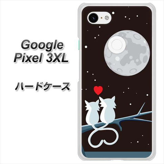 Google Pixel 3XL 高画質仕上げ 背面印刷 ハードケース【376 恋するしっぽ】