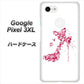 Google Pixel 3XL 高画質仕上げ 背面印刷 ハードケース【387 薔薇のハイヒール】