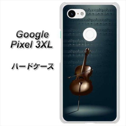 Google Pixel 3XL 高画質仕上げ 背面印刷 ハードケース【441 楽譜】