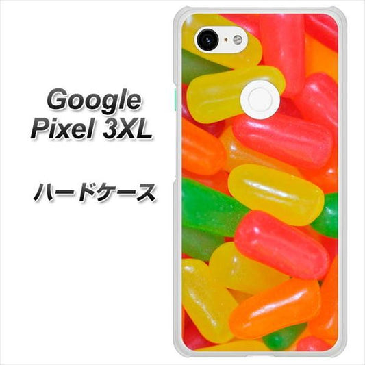 Google Pixel 3XL 高画質仕上げ 背面印刷 ハードケース【449 ジェリービーンズ】