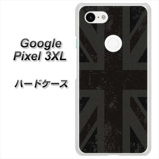 Google Pixel 3XL 高画質仕上げ 背面印刷 ハードケース【505 ユニオンジャック ダーク】