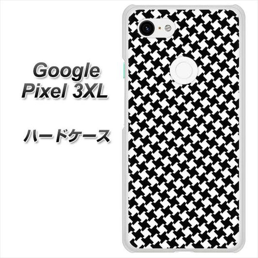 Google Pixel 3XL 高画質仕上げ 背面印刷 ハードケース【514 和柄＆筆文字 風車】