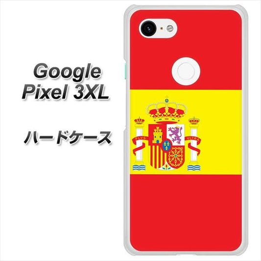 Google Pixel 3XL 高画質仕上げ 背面印刷 ハードケース【663 スペイン】
