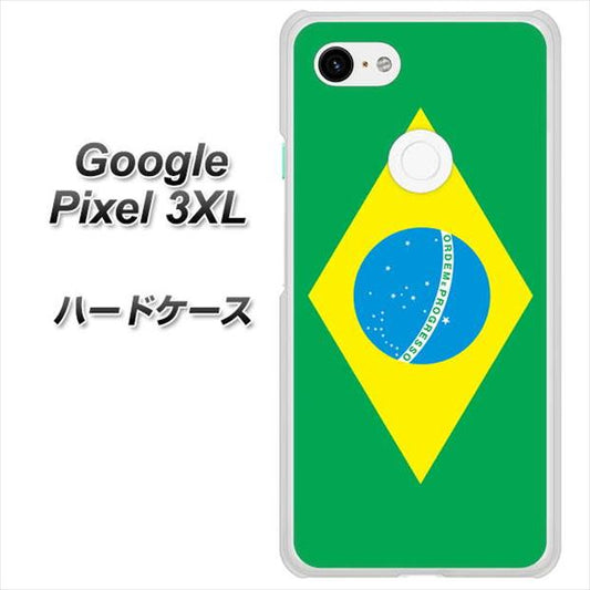 Google Pixel 3XL 高画質仕上げ 背面印刷 ハードケース【664 ブラジル】