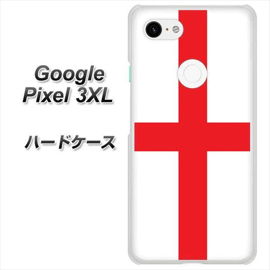 Google Pixel 3XL 高画質仕上げ 背面印刷 ハードケース【677 イングランド】