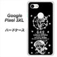 Google Pixel 3XL 高画質仕上げ 背面印刷 ハードケース【AG839 苺風雷神（黒）】