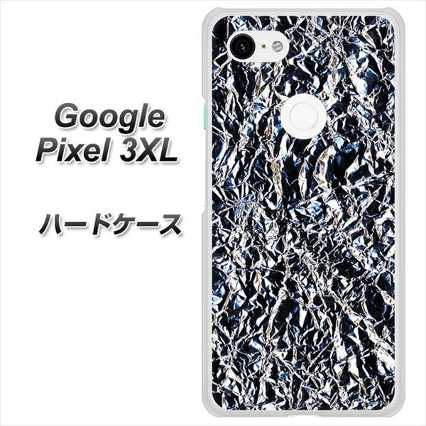 Google Pixel 3XL 高画質仕上げ 背面印刷 ハードケース【EK835  スタイリッシュアルミシルバー】