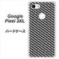 Google Pixel 3XL 高画質仕上げ 背面印刷 ハードケース【EK877 ブラックカーボン】