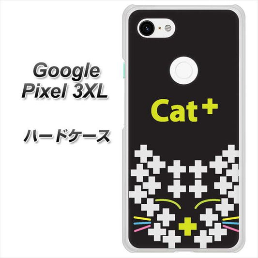 Google Pixel 3XL 高画質仕上げ 背面印刷 ハードケース【IA807  Cat＋】