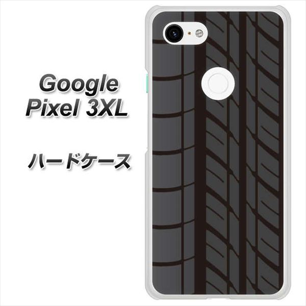 Google Pixel 3XL 高画質仕上げ 背面印刷 ハードケース【IB931 タイヤ】