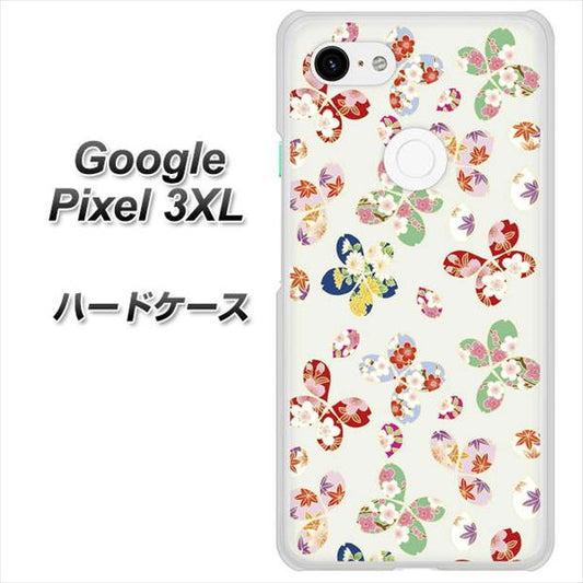 Google Pixel 3XL 高画質仕上げ 背面印刷 ハードケース【YJ326 和柄 模様】