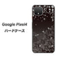Google Pixel 4 高画質仕上げ 背面印刷 ハードケース【327 薔薇とダイヤモンド】