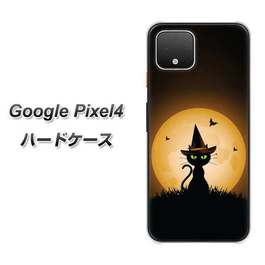 Google Pixel 4 高画質仕上げ 背面印刷 ハードケース【440 猫の魔法使い】