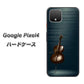 Google Pixel 4 高画質仕上げ 背面印刷 ハードケース【441 楽譜】