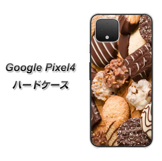 Google Pixel 4 高画質仕上げ 背面印刷 ハードケース【442 クッキー mix】