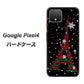 Google Pixel 4 高画質仕上げ 背面印刷 ハードケース【525 エッフェル塔bk-cr】