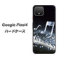 Google Pixel 4 高画質仕上げ 背面印刷 ハードケース【575 鍵盤に踊る音】