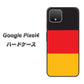 Google Pixel 4 高画質仕上げ 背面印刷 ハードケース【675 ドイツ】
