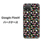 Google Pixel 4 高画質仕上げ 背面印刷 ハードケース【778 マイクロリバティプリントBK】