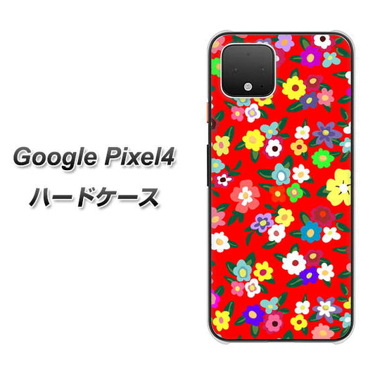 Google Pixel 4 高画質仕上げ 背面印刷 ハードケース【780 リバティプリントRD】