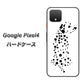 Google Pixel 4 高画質仕上げ 背面印刷 ハードケース【1038 振り向くダルメシアン（WH）】