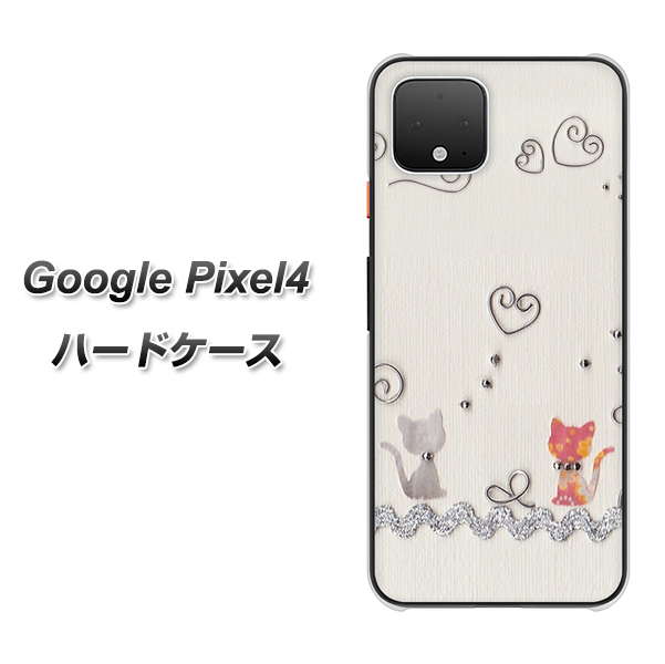 Google Pixel 4 高画質仕上げ 背面印刷 ハードケース【1103 クラフト写真ネコ】