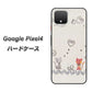 Google Pixel 4 高画質仕上げ 背面印刷 ハードケース【1103 クラフト写真ネコ】