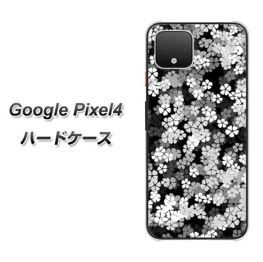 Google Pixel 4 高画質仕上げ 背面印刷 ハードケース【1332 夜桜】
