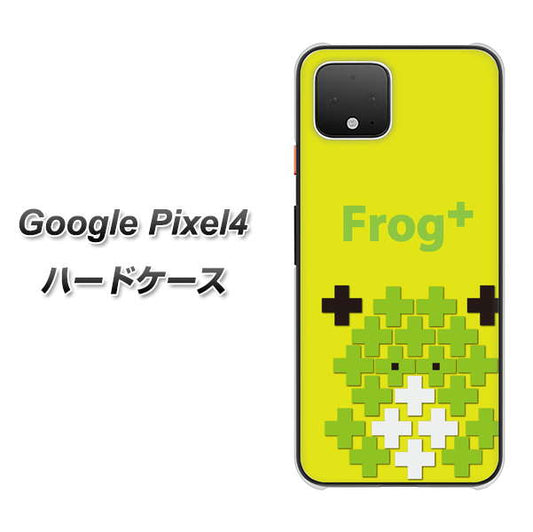 Google Pixel 4 高画質仕上げ 背面印刷 ハードケース【IA806  Frog＋】