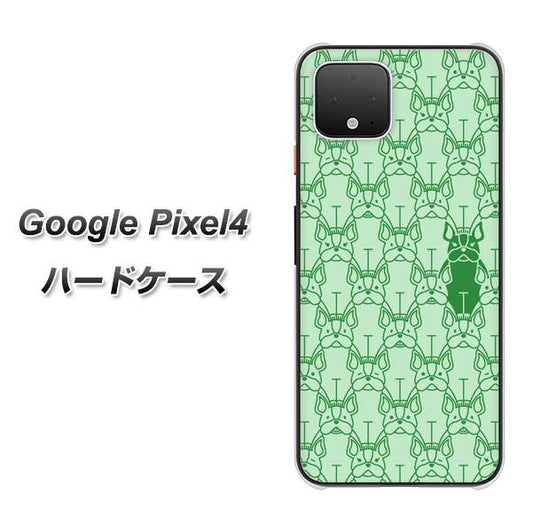 Google Pixel 4 高画質仕上げ 背面印刷 ハードケース【MA916 パターン ドッグ】