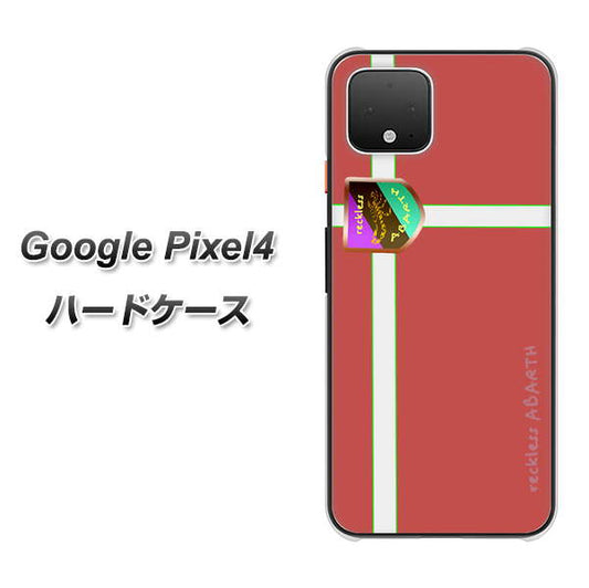 Google Pixel 4 高画質仕上げ 背面印刷 ハードケース【YC934 アバルト05】