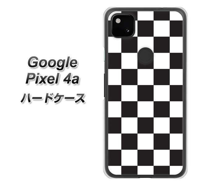 Google Pixel 4a 高画質仕上げ 背面印刷 ハードケース【151 フラッグチェック】