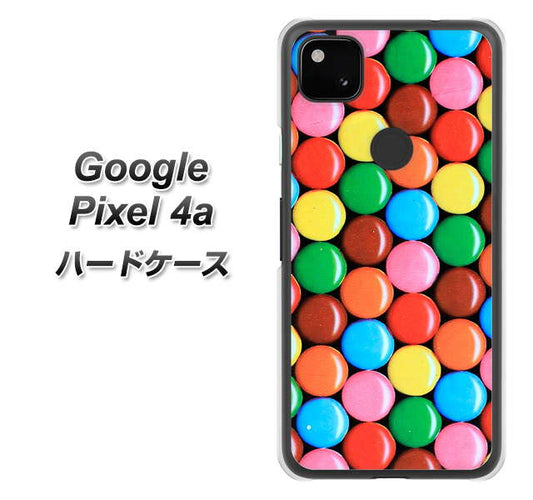 Google Pixel 4a 高画質仕上げ 背面印刷 ハードケース【448 マーブルチョコ】