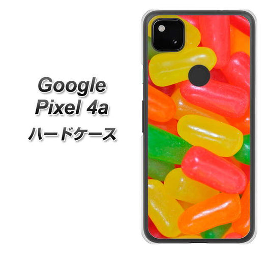 Google Pixel 4a 高画質仕上げ 背面印刷 ハードケース【449 ジェリービーンズ】