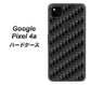 Google Pixel 4a 高画質仕上げ 背面印刷 ハードケース【461 カーボン】