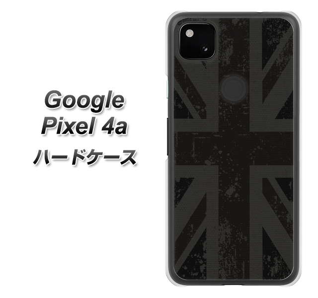 Google Pixel 4a 高画質仕上げ 背面印刷 ハードケース【505 ユニオンジャック ダーク】