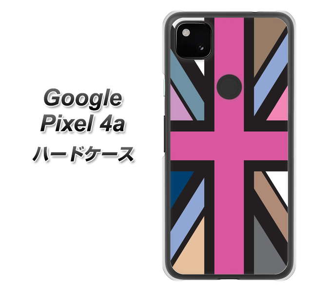 Google Pixel 4a 高画質仕上げ 背面印刷 ハードケース【507 ユニオンジャック デスカラー】