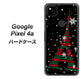 Google Pixel 4a 高画質仕上げ 背面印刷 ハードケース【525 エッフェル塔bk-cr】