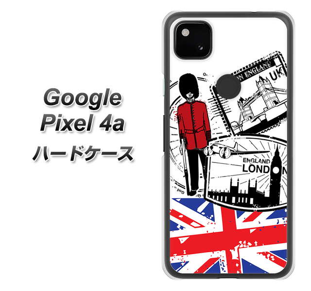 Google Pixel 4a 高画質仕上げ 背面印刷 ハードケース【574 ＬＯＮＤＯＮ】